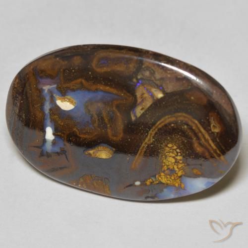 Opale masso Multicolore naturale da 12.31 ct, Ovale, Opaco