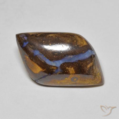 9.73ct Naturale Multicolore Opale masso, Taglio a fantasia, Opaco