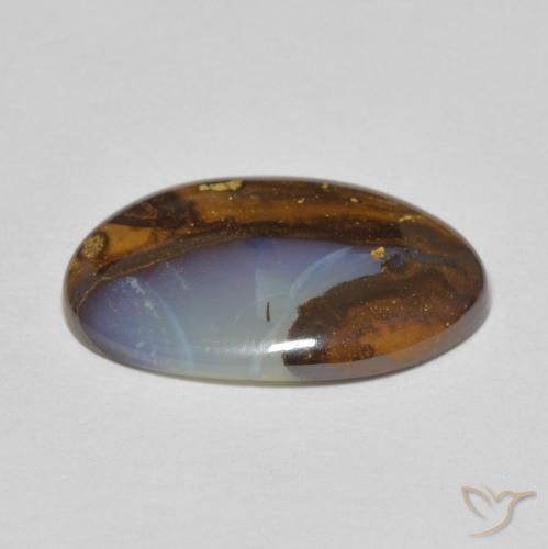 Opale masso Multicolore naturale da 5.77 ct, Taglio a fantasia, Traslucido