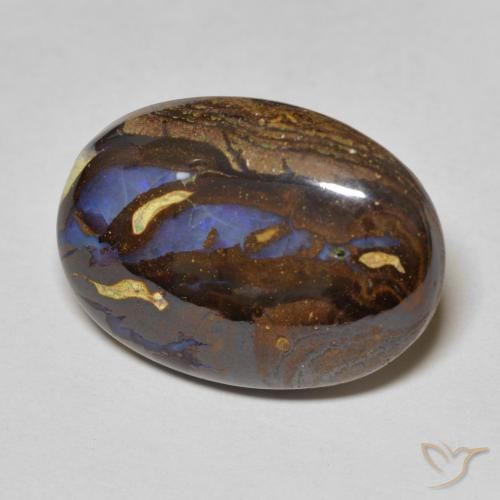 Opale masso Multicolore naturale da 13.59 ct, Ovale, Opaco