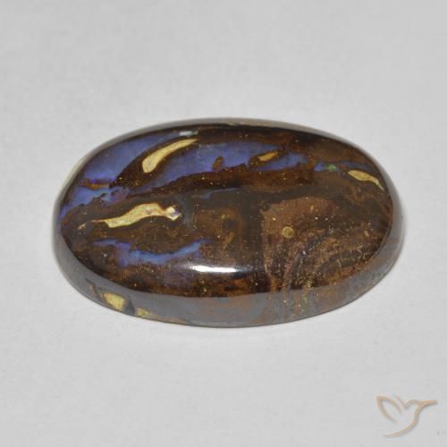 Opale masso Multicolore naturale da 13.59 ct, Ovale, Opaco