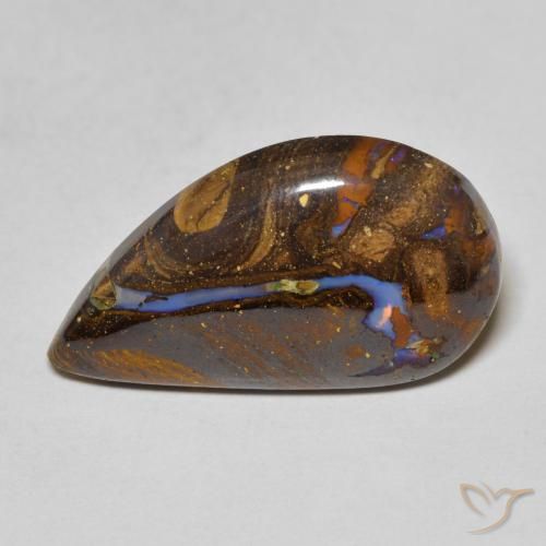 8.10ct Naturale Multicolore Opale masso, Taglio a fantasia, Opaco
