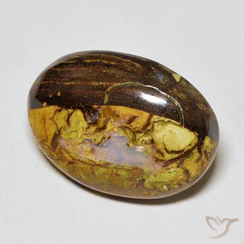 Opale masso Multicolore naturale da 14.45 ct, Ovale, Opaco