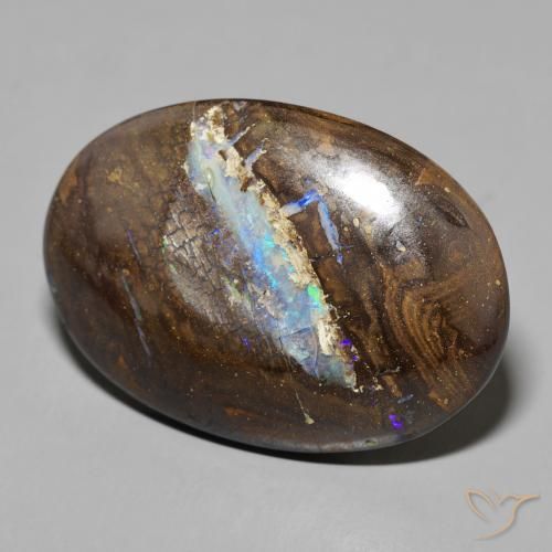 Opale masso Multicolore naturale da 40.81 ct, Ovale, Opaco