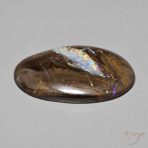 Opale masso Multicolore naturale da 40.81 ct, Ovale, Opaco