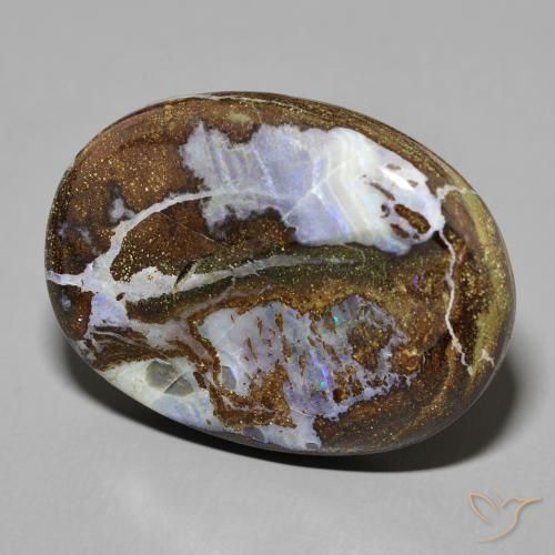 Opale masso Multicolore naturale da 50.24 ct, Ovale, Opaco