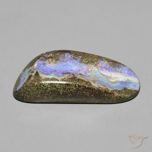 Opale masso Multicolore naturale da 27.72 ct, Taglio a fantasia, Opaco