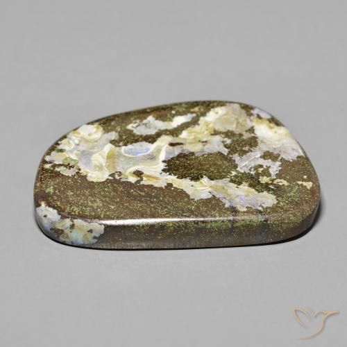 Opale masso Multicolore naturale da 50.57 ct, Taglio a fantasia, Opaco
