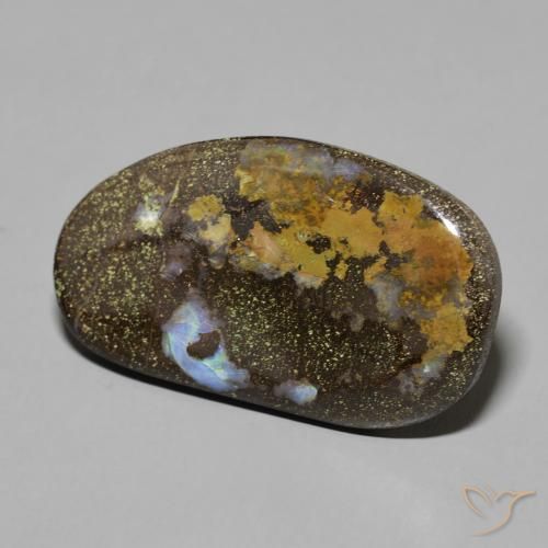 Opale masso Multicolore naturale da 17.99 ct, Taglio a fantasia, Opaco