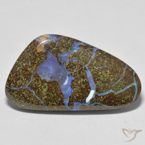Opale masso Multicolore naturale da 22.81 ct, Taglio a fantasia, Opaco
