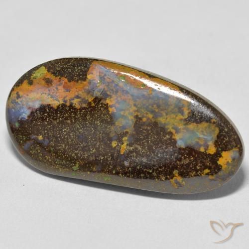 Opale masso Multicolore naturale da 16.59 ct, Taglio a fantasia, Opaco