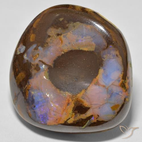 Opale masso Multicolore naturale da 63.70 ct, Taglio a fantasia, Opaco