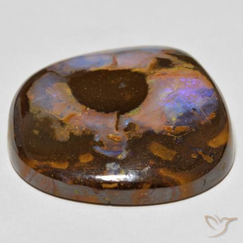 Opale masso Multicolore naturale da 63.70 ct, Taglio a fantasia, Opaco