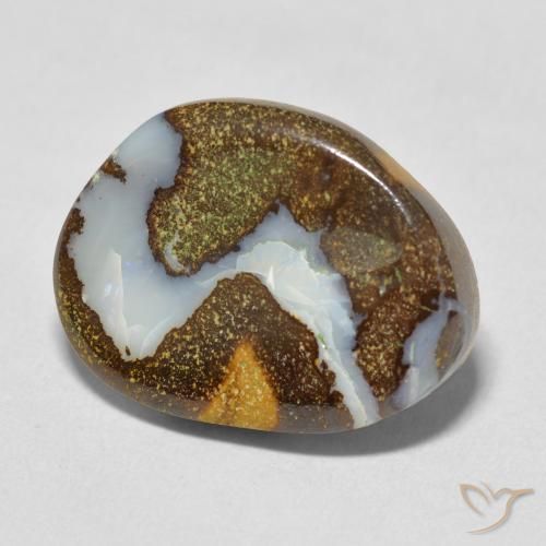 Opale masso Multicolore naturale da 8.60 ct, Taglio a fantasia, Opaco