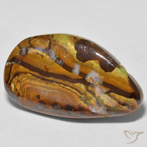 Opale masso Multicolore naturale da 16.75 ct, Taglio a fantasia, Opaco