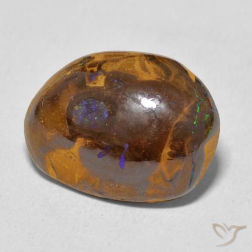 Opale masso Multicolore naturale da 7.75 ct, Taglio a fantasia, Opaco