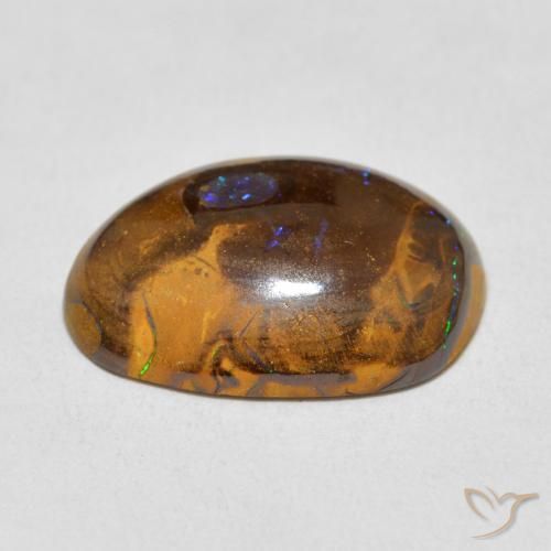 Opale masso Multicolore naturale da 7.75 ct, Taglio a fantasia, Opaco