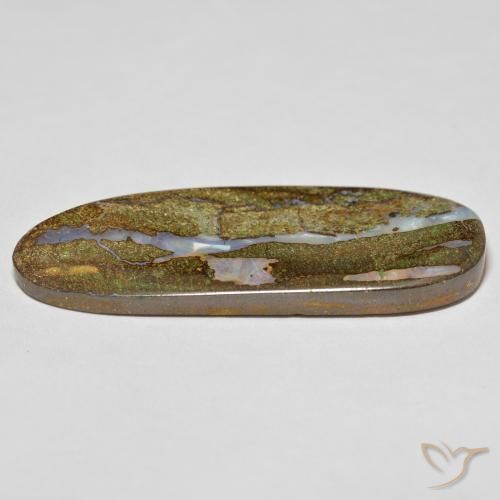 Opale masso Multicolore naturale da 33.35 ct, Taglio a fantasia, Opaco