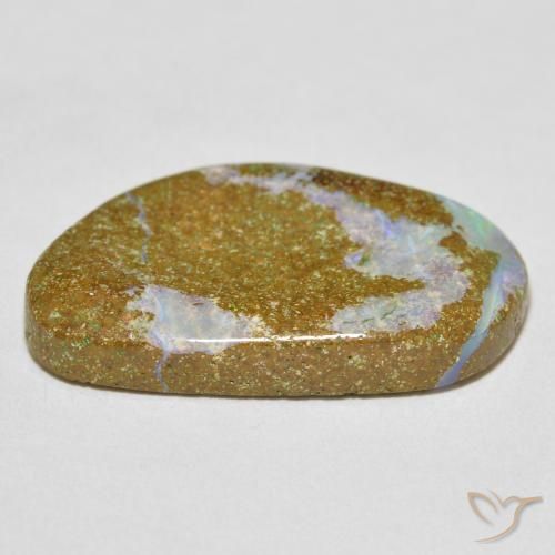 Opale masso Multicolore naturale da 10.71 ct, Taglio a fantasia, Opaco