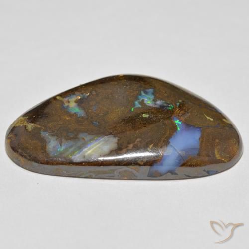 Opale masso Multicolore naturale da 64.32 ct, Taglio a fantasia, Opaco