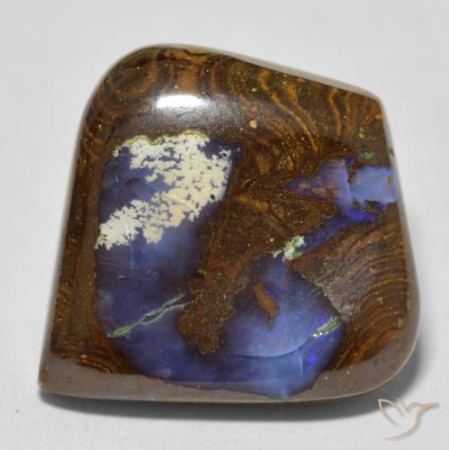 21.28ct Naturale Multicolore Opale masso, Taglio a fantasia, Opaco