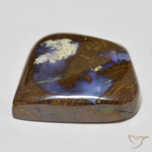 Opale masso Multicolore naturale da 21.28 ct, Taglio a fantasia, Opaco