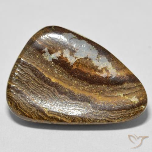 17.56ct Naturale Multicolore Opale masso, Taglio a fantasia, Opaco