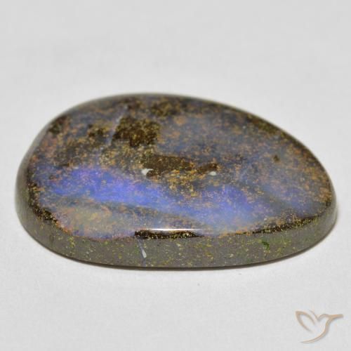 Opale masso Multicolore naturale da 21.73 ct, Taglio a fantasia, Opaco