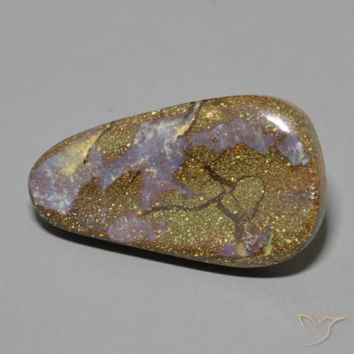 Opale masso Multicolore naturale da 10.92 ct, Taglio a fantasia, Opaco