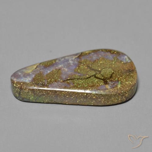 Opale masso Multicolore naturale da 10.92 ct, Taglio a fantasia, Opaco