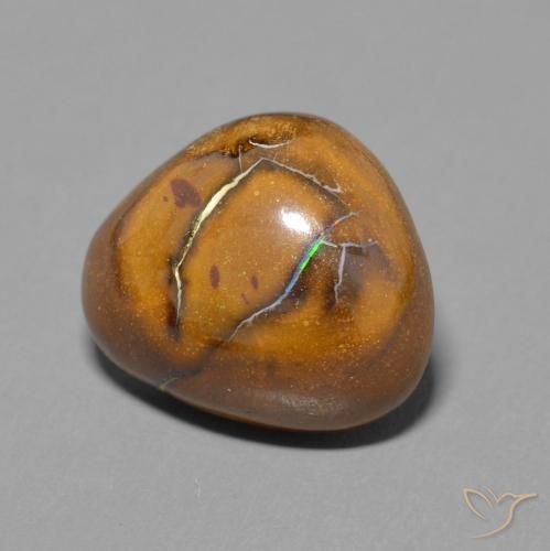 Opale masso Multicolore naturale da 5.11 ct, Taglio a fantasia, Opaco