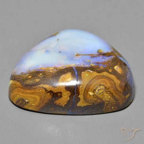 Opale masso Multicolore naturale da 40.55 ct, Taglio a fantasia, Opaco