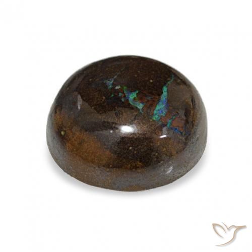 Opale masso Multicolore naturale da 3.11 ct, Rotondo, Opaco