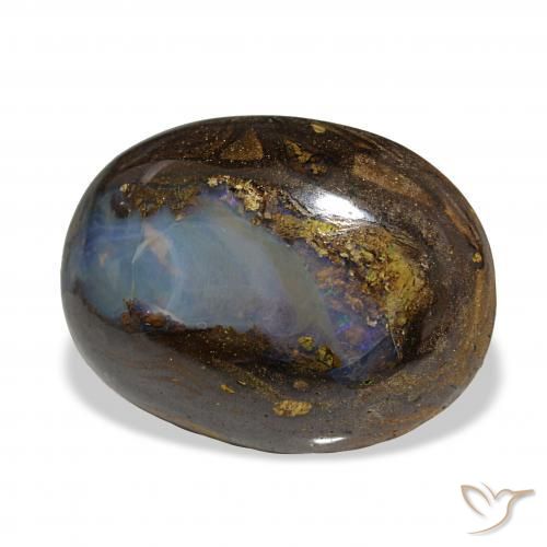 Opale masso Multicolore naturale da 22.64 ct, Ovale, Opaco