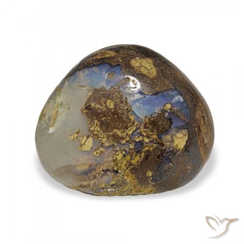 9.91ct Multicolore Opale masso, Taglio a fantasia, Opaco
