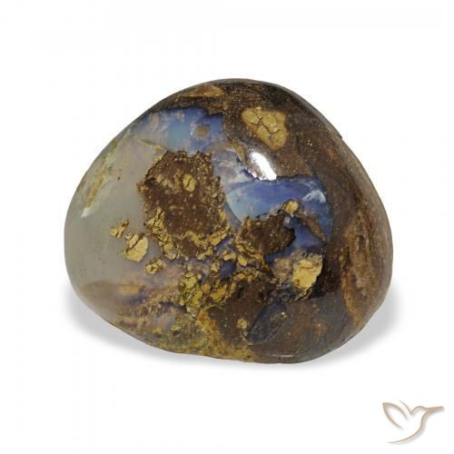 Opale masso Multicolore naturale da 9.91 ct, Taglio a fantasia, Opaco