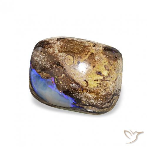 Opale masso Multicolore naturale da 3.16 ct, Cuscino, Opaco