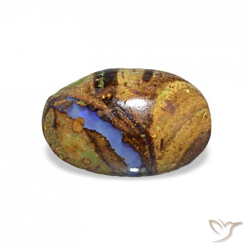 Opale masso Multicolore naturale da 1.93 ct, Ovale, Opaco