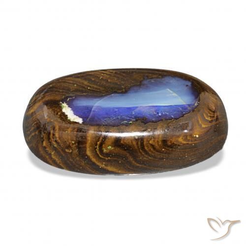 Opale masso Multicolore naturale da 15.36 ct, Ovale, Opaco