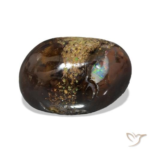 Opale masso Multicolore naturale da 3.94 ct, Ovale, Opaco