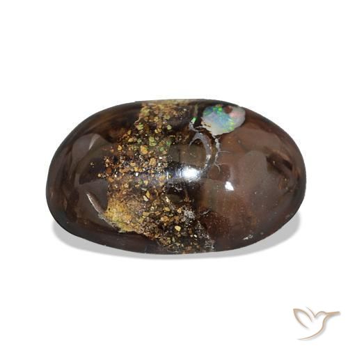 Opale masso Multicolore naturale da 3.94 ct, Ovale, Opaco