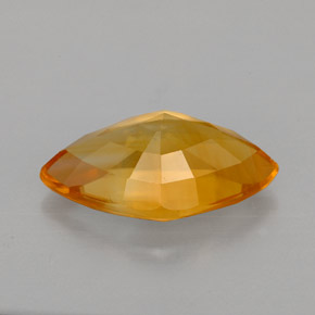 Calcite naturale arancione da 3,55 ct, forma fantasia, VVS-VS