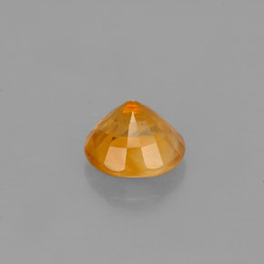 Calcite Arancione naturale da 1.27 ct, Taglio rotondo, VS