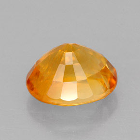 Calcite Giallo-arancione naturale da 2.33 ct, Taglio ovale, VS