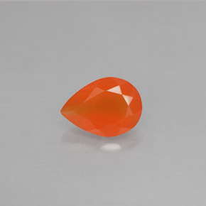Corniola Arancione naturale da 0.94 ct, Trasparente, Trasparente/Traslucido