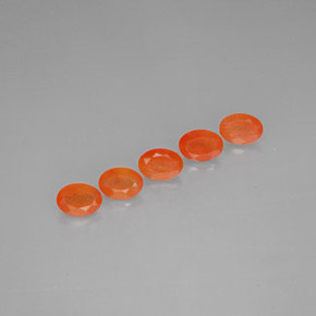 Corniola naturale arancione da  ct, trasparente, trasparente/traslucido