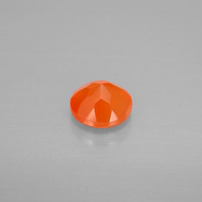 Corniola Arancione naturale da 0.73 ct, Trasparente, Trasparente/Traslucido