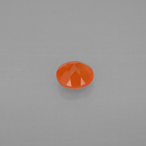 Corniola Arancione naturale da 0.38 ct, Trasparente, Trasparente/Traslucido