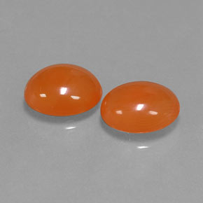 Corniola naturale arancione da  ct, trasparente, trasparente/traslucido