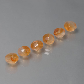 Corniola naturale arancione da  ct, trasparente, trasparente/traslucido